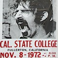 Frank Zappa Alice Cooper 1972 Poster